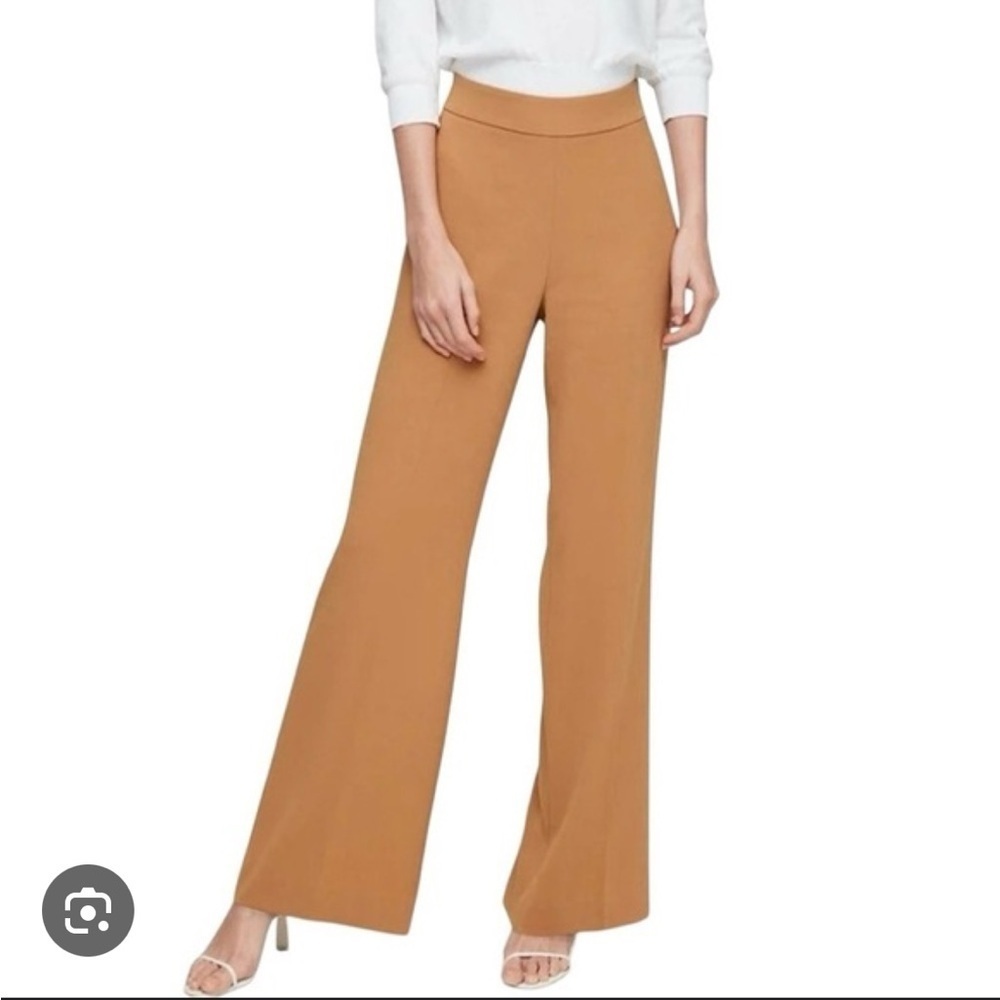 Babaton Wide-Leg Trousers in Camel